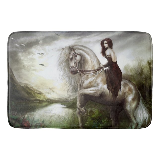 Morgen-Willkommen Badematte (Vorderseite)