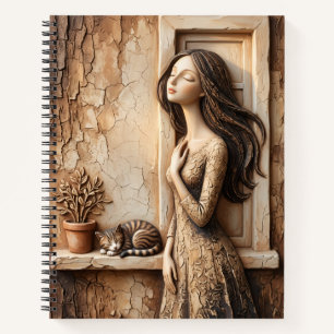 Morgen-Windows-Journal The Quiet Studio Notizbuch