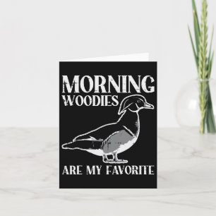 Morgen Woody Meine Lieblingsente Jagd Lustig Jäger Karte