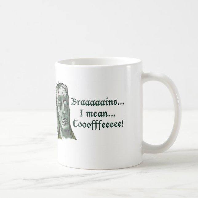 Morgen-Zombie-Tasse 1,0 Tasse (Rechts)