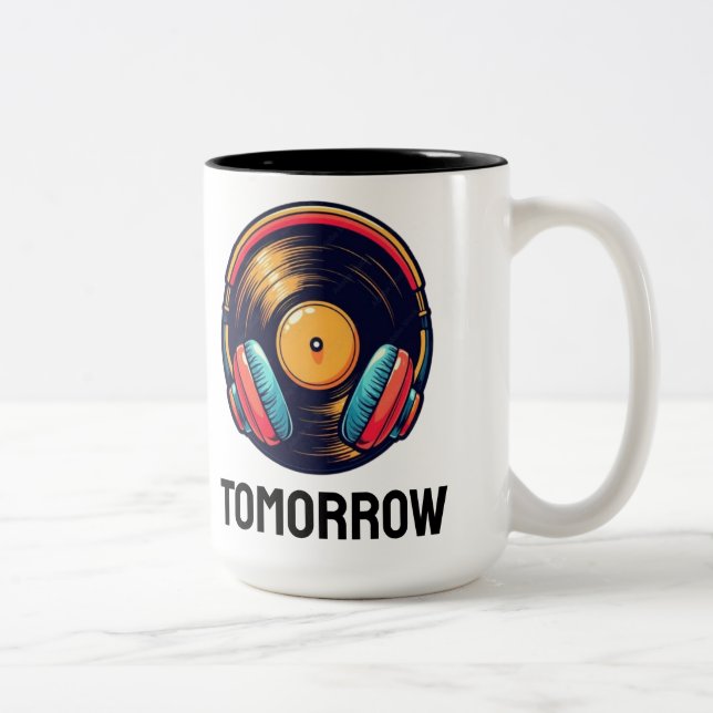 morgen zweifarbige tasse (Rechts)
