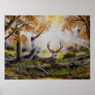 Morgenaufstieg Poster