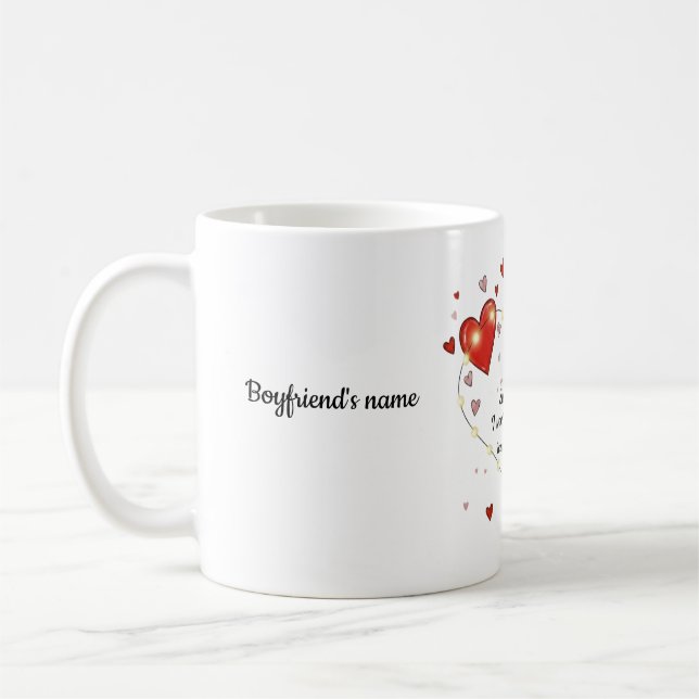 Morgencafé mit dir kaffeetasse (Links)