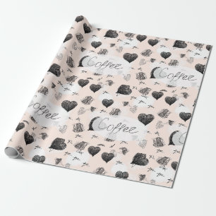 Morgencoffe-Doddle-Tasse Geschenkpapier