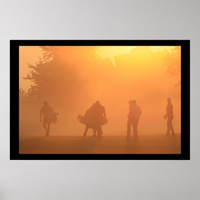 Morgendämmerung bei PGA Fine Art Print Poster (Vorne)
