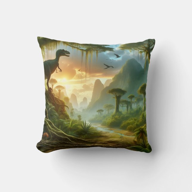 Morgendämmerung der Dinosaurier: Ein mesozoisches  Kissen (Vorderseite)