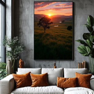 Morgendämmerung der Stille Poster