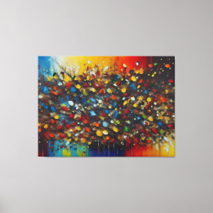 Morgendämmerung über New York farbenprächtig Leinwanddruck