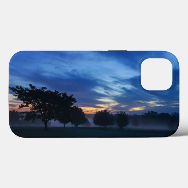 Morgendämmerung und Nebelausbruch Case-Mate iPhone Hülle (Rückseite (Horizontal))