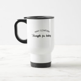 Morgendliche Motivation kann Kraft für heute entha Reisebecher