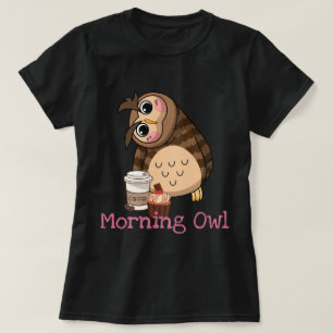 morgendlicher Owl-T - Shirt