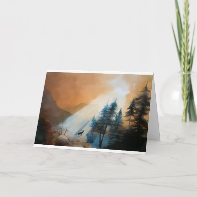 MORGENE MAJESTY BLANK CARD KARTE (Vorderseite)