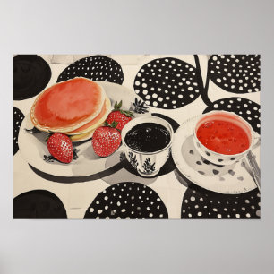 Morgenfrühstück Poster