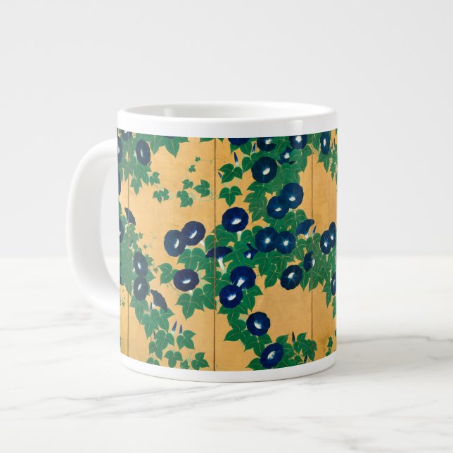 Morgenglorien| Anfang des 19. Jahrhunderts Jumbo-Tasse (Vorderseite Links)