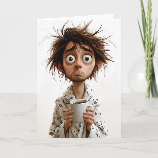 Morgengrauen: Kaffee zuerst, Fragen später Einladung (Vorderseite)