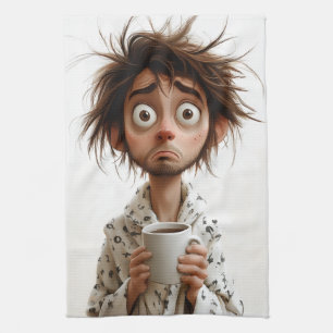 Morgengrauen: Kaffee zuerst, Fragen später Geschirrtuch