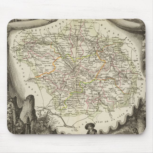 Morgengrauen Mousepad (Vorne)