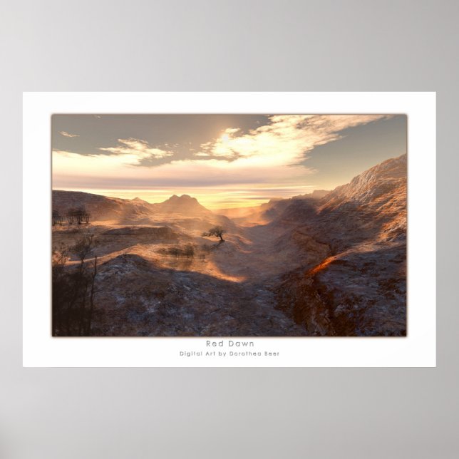 Morgengrauen Poster (Vorne)