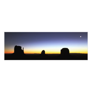 Morgengrauen über dem Arizona-Tal Fotodruck