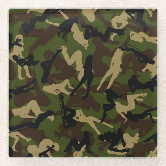 Morgenholz Glasuntersetzer (Vorderseite)