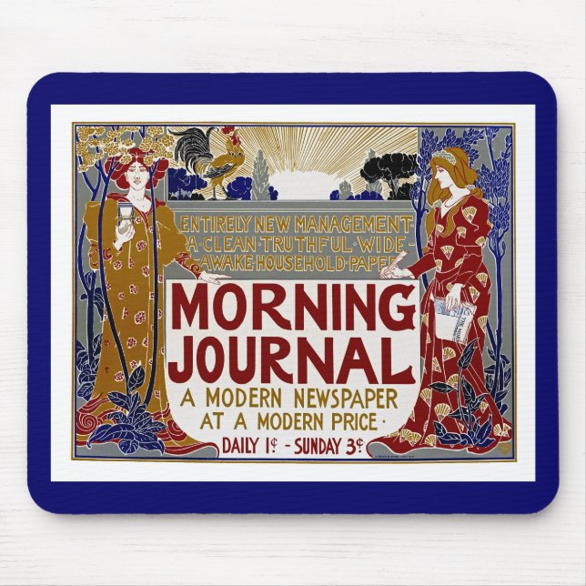 Morgenjournal Mousepad (Vorne)