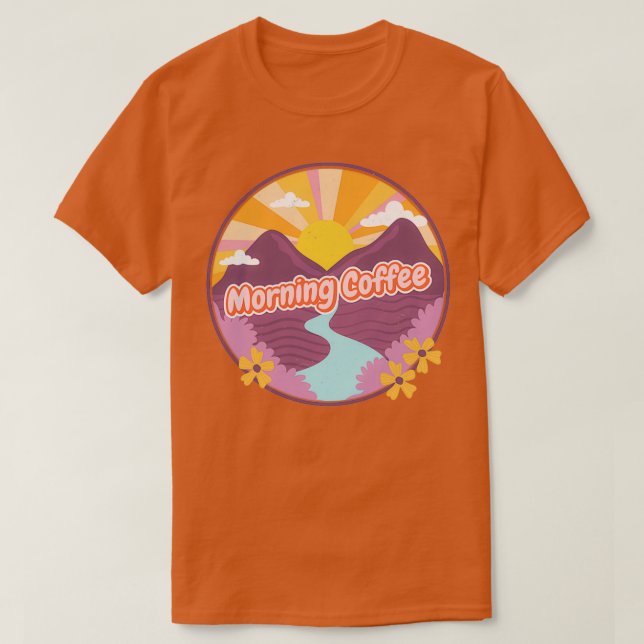 Morgenkaffee 6 T-Shirt (Design vorne)