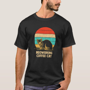 Morgenkaffee Katze Kaffee Katzenmutter Koffein Ka T-Shirt