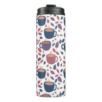 Morgenkaffee Niedlich farbenfrohe Fun Muster