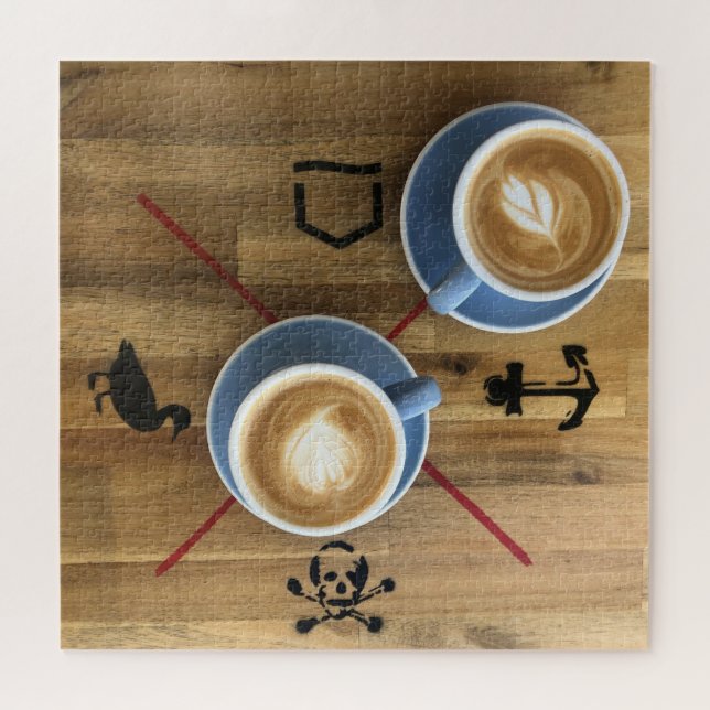 Morgenkaffee Puzzle (Horizontal)