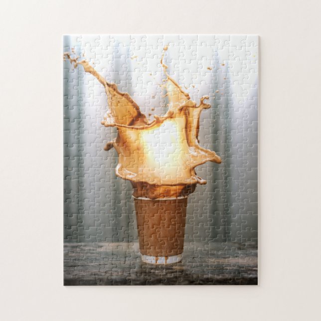 Morgenkaffee Puzzle (Vertikal)
