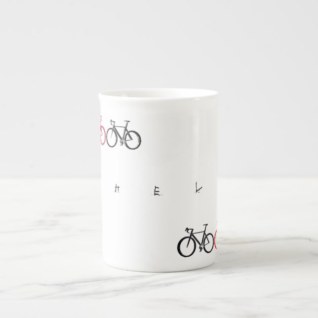 Morgenkick Cup Prozellantasse (Vorderseite)