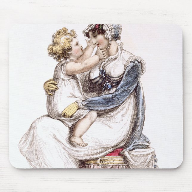 Morgenkleid, Modegeck von Ackermanns Repo Mousepad (Vorne)
