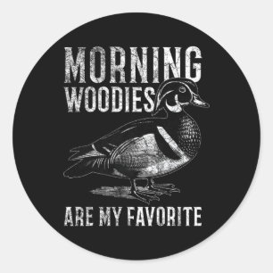 Morgenköche sind meine liebsten humorvollen Jagd s Runder Aufkleber