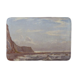 Morgenküste auf der Isle of Wight (von Talmage) Badematte