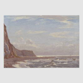 Morgenküste auf der Isle of Wight (von Talmage) Seidenpapier