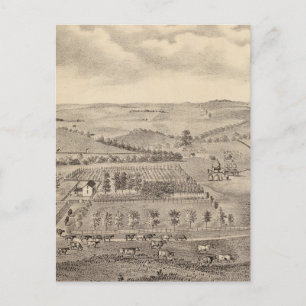 Morgenlandschaft, JD-Flüsse Postkarte