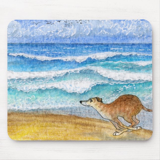 Morgenlauf Mousepad (Vorne)