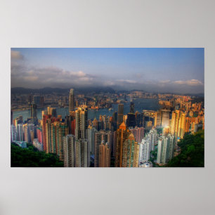 Morgenlicht Hong Kon Poster