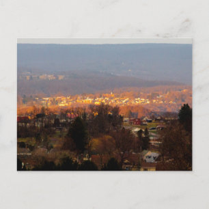 Morgenlicht, Johnstown, Pennsylvania Postkarte