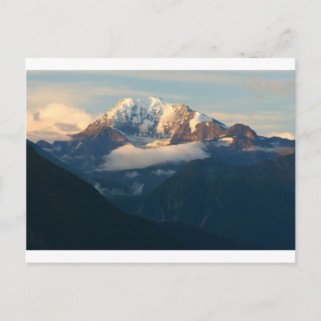 Morgenlicht Postkarte (Vorderseite)