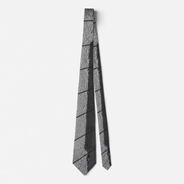 Morgenlicht und Schatten Graustufen Neck Tie Krawatte (Vorderseite)