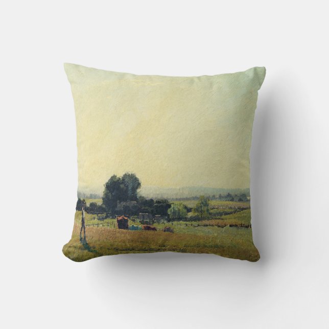 Morgenlicht von Elioth Gruner Kissen (Vorderseite)