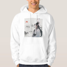 Morgenmeditation: Der Gelehrte und der Kranich Hoodie
