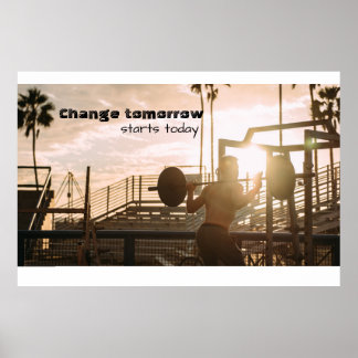 Morgenmotivation Poster