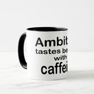 Morgenmotivation Tasse für Koffein