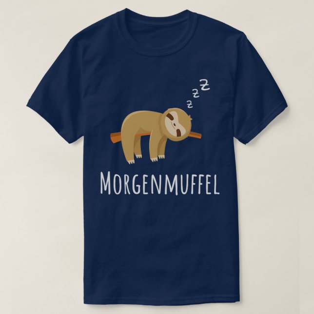 Morgenmuffel T-Shirt (Design vorne)