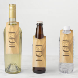 Morgennebel Goldschichten Sonnenaufgang Zuhause Zi Flaschenanhänger