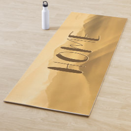 Morgennebel Goldschichten Sonnenaufgang Zuhause Zi Yogamatte