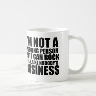 Morgenperson Kaffeetasse