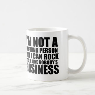 Morgenperson Kaffeetasse